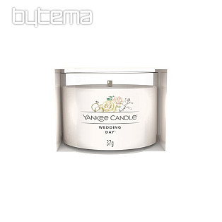 candle YANKEE CANDLE fragrance WEDDING DAY in glass