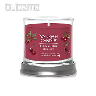 candle YANKEE CANDLE fragrance BLACK CHERRY TUMBER SMALL