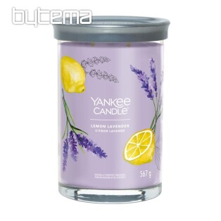 YANKEE CANDLE - LEMON LAVENDER TUMBER LARGE 2 wicks