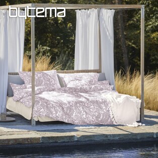 IRISETTE luxury satin bedding FLORENZ 8447-60 ROSA