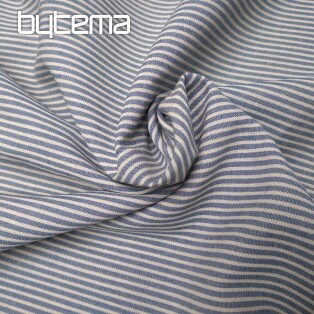 Cotton fabric LIGHT BLUE STRIPE