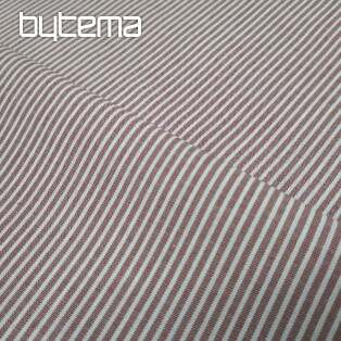 Cotton fabric BEIGE STRIPE