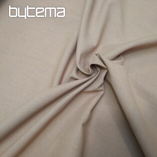 Cotton fabric TEINTURE CARAMEL