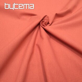 Cotton fabric UNI PAPRIKA