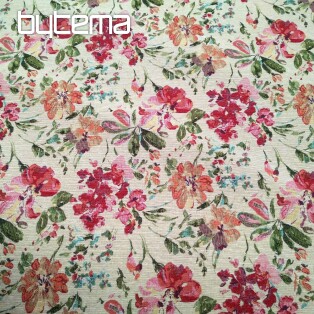 Tapestry fabric SPRING GARDEN