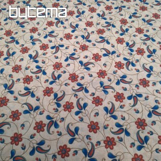 Decorative fabric GINA BLUE