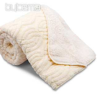 blanket Ovečka COPY ECRU 150 x 200