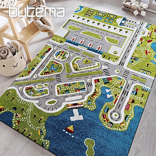 Children's rug Color Kids 01 JOURNEY THROUGH THE CITY