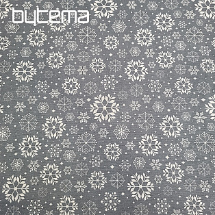 Decorative fabric GRAY FLAKES