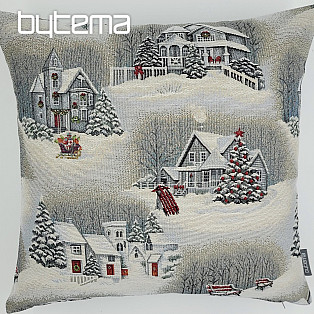 Christmas tapestry cover CHRISTMAS LANDSCAPE II