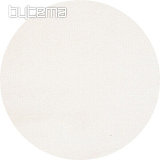 Round carpet SHAGGY DREAM WHITE