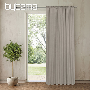 NATURE Gerster curtain GRAY BEIGE