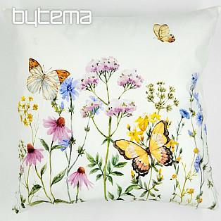 Decorative cushion cover MEADOW BUTTERFLIES