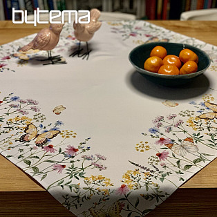 MEADOW BUTTERFLIES tablecloth and scarf