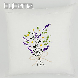 Embroidered pillowcase DAISY BOUQUET