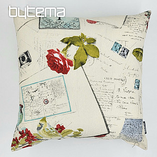 Decorative cushion cover LETTERS