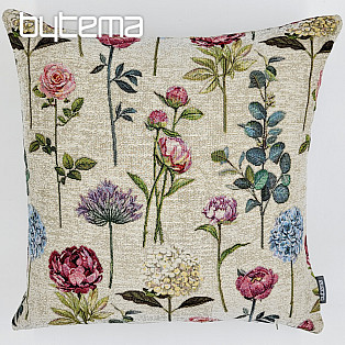 Tapestry cushion cover FLORES TIME II