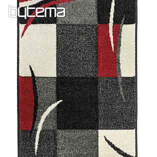 Piece carpet PORTLAND black and white