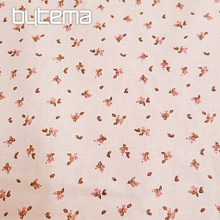 Cotton fabric HANA PINK