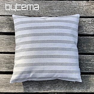 Decorative pillowcase TREBOL STRIPES GREY