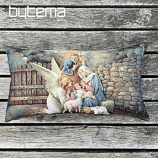 Tapestry pillow ANGEL LIGHT