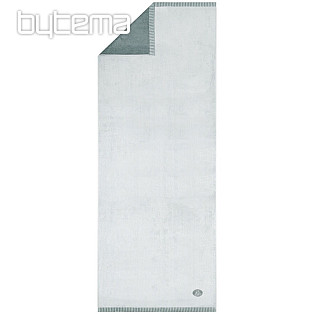 SAUNA TOWEL BEN GRAY-WHITE