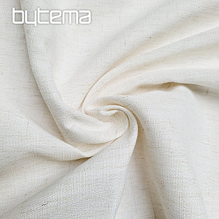 Decorative fabric LINO WHITE