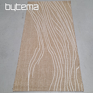 Outdoor rug Essenza brown-white