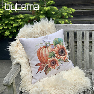 Tapestry pillowcase PUMPKINS AND SUNFLOWERS
