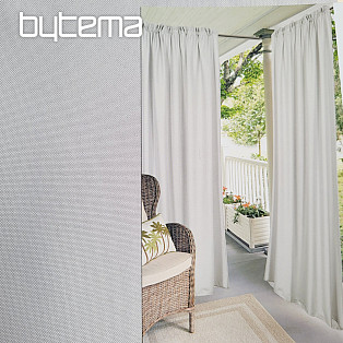 Decorative outdoor curtain GAIA GREY