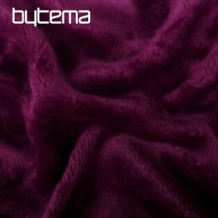 Microflannel sheet SLEEP WELL dark. purple