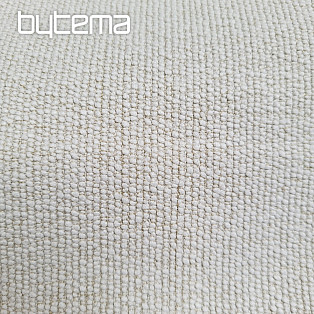 Luxurious solid color designer decorative fabric GERSTER 77052/20 CREAM