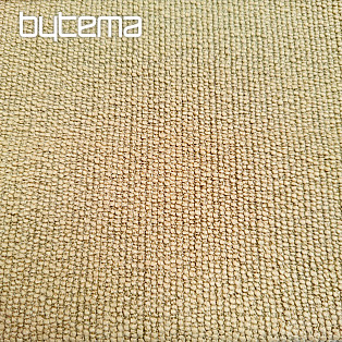 Luxurious monochrome designer decorative fabric GERSTER 77052/23 LIGHT BROWN