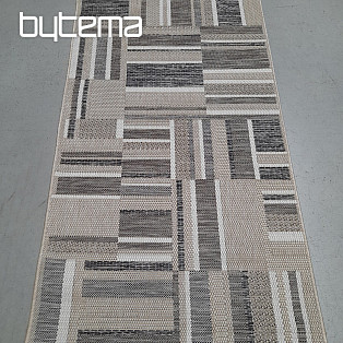 Outdoor rug Prisma in-out brown-gray