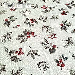 Luxurious decorative fabric HOLLY GREY