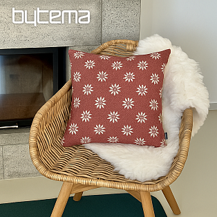 Luxurious decorative cover PROTEŽ ALPINE RED