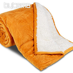 Microfiber blanket EXTRA SOFT SHEEP - lights cinnamon