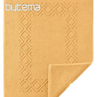 DENVER terry bath mats yellow