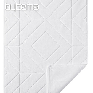 MALIBU terry bath mats white