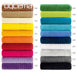 Luxury towel and bath towel MADISON 426 light green