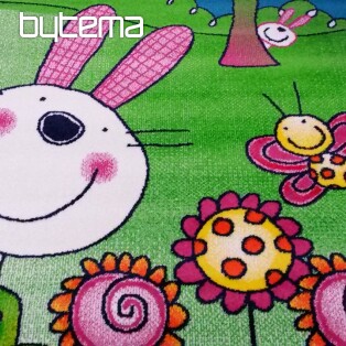 Children carpet Pink rabbit