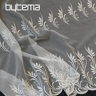 Curtain with embroidered skirt 898