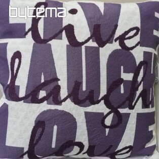 Decorative pillowcase LIVE PURPLE