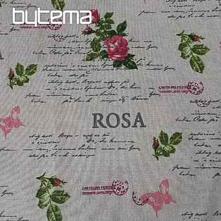 Decorative fabric CLOE ROSA 280 cm