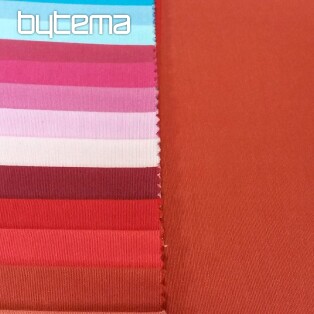 Unicolored decorative fabric LISO 207 terra