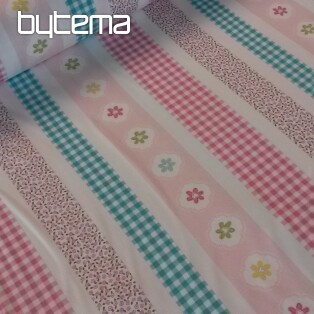 Decorative fabric TVIST PRINCESS B25 pink