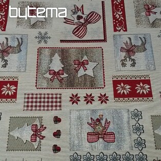 Tapestry tablecloth, COUNTRY CHRISTMAS scarf