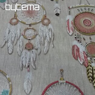 Decorative fabric DREAM CATCHER linen