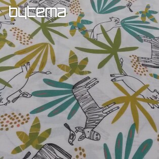 Cotton fabric JUNGLE