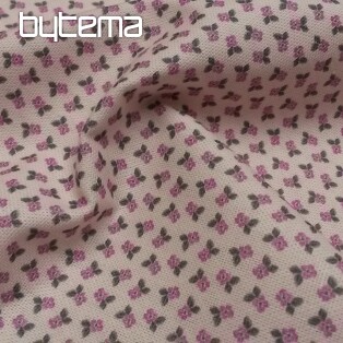 Decorative fabric FLOWERS ALBA pink